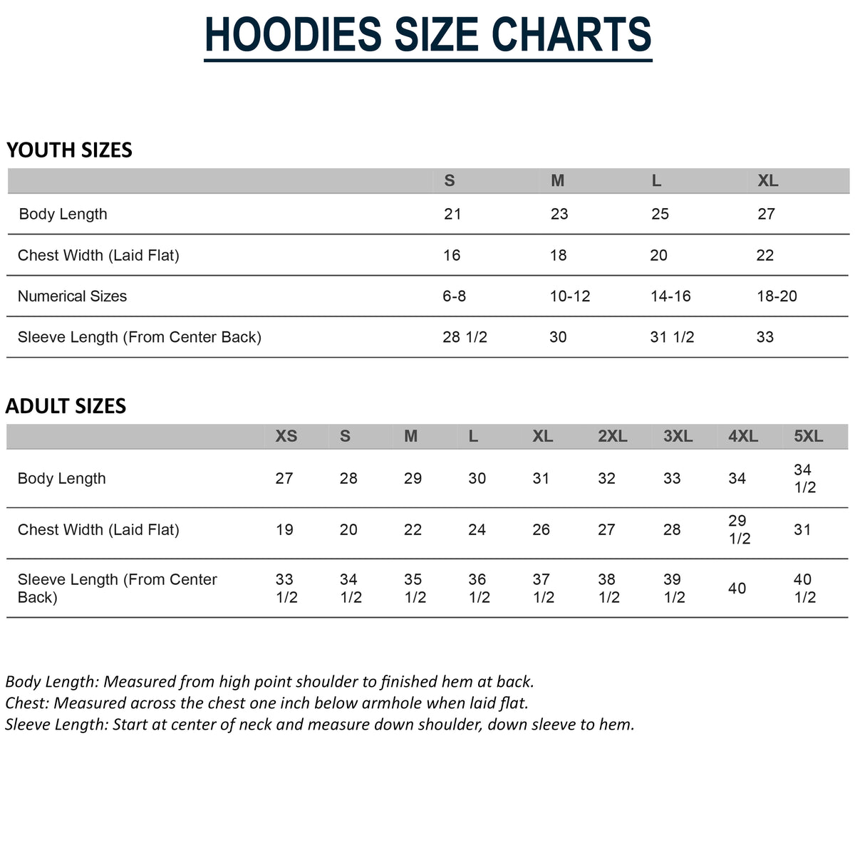 Youth & Adult Hoodie
